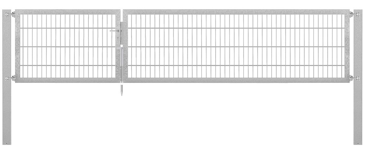 Doppeltor Profi Flexo - Höhe 80cm, Breite 375cm (asymmetrisch geteilt 125+250cm)