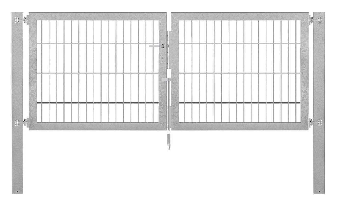 Doppeltor Profi Flexo - Höhe 80cm, Breite 200cm (mittig geteilt)