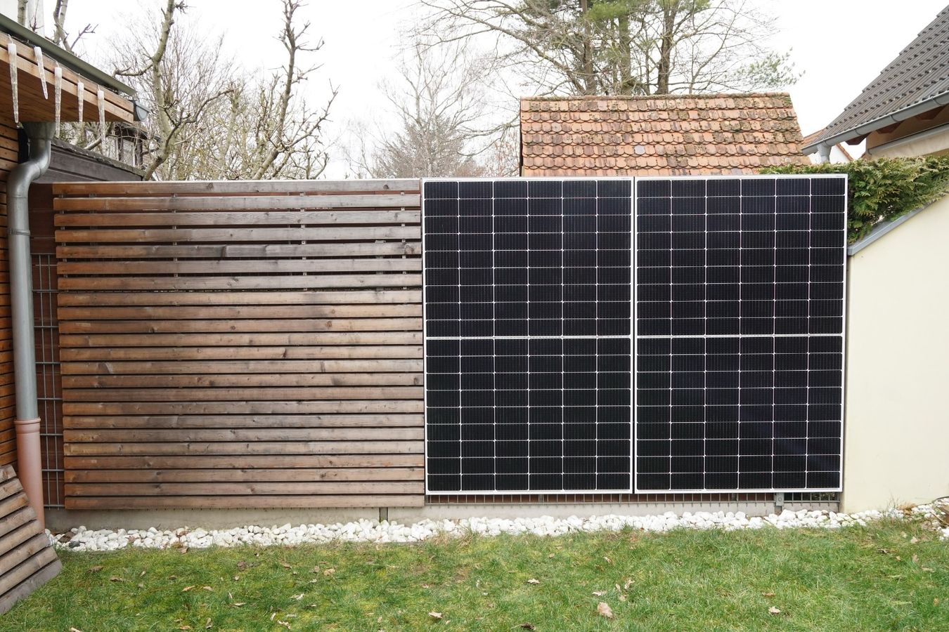 Befestigungsschienen-Set für Standard PV-Modul (Null Grad)
