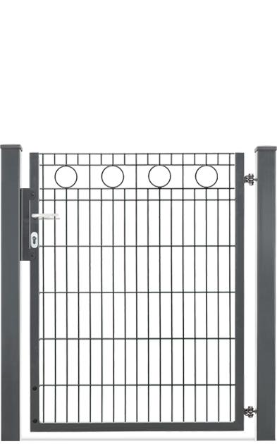 Gartentor Rondell, Höhe 120cm, Breite 102/103cm