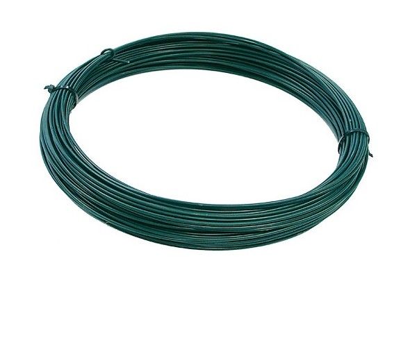 15 Meter Maschendrahtzaun im Set, Höhe 100cm, grün Zaun24