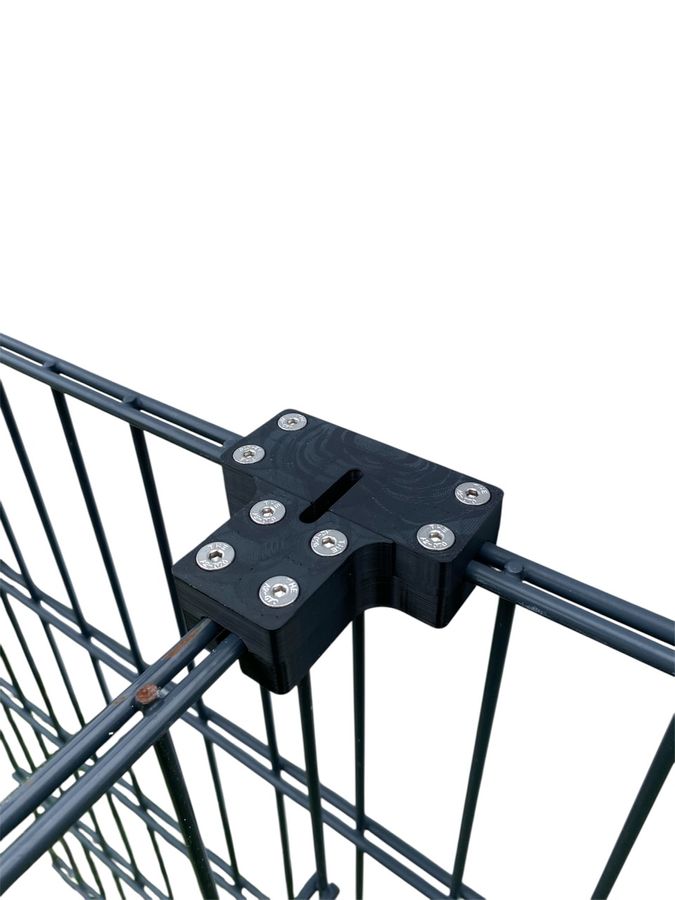 T-Verbinder für Doppelstabmatte