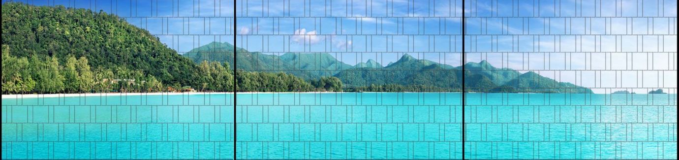 Sichtschutzstreifen Tropical (7,5 Meter Panorama)