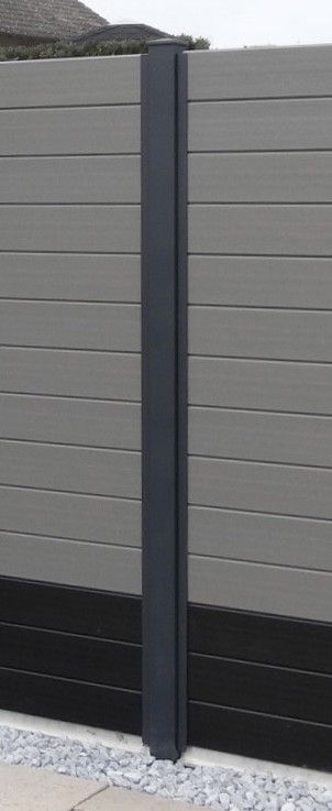 PERILUX Pfosten 80x80mm
