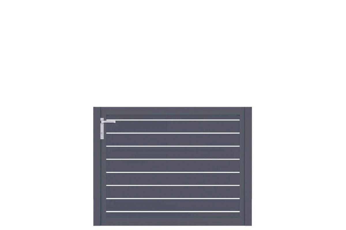 Aluminium Gartentor-Flügel Vidal Line 100 - Höhe 100cm, Breite 133cm – Bild 1