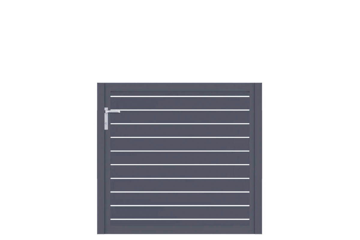 Aluminium Gartentor-Flügel Vidal Line 100 - Höhe 125cm, Breite 133cm – Bild 1