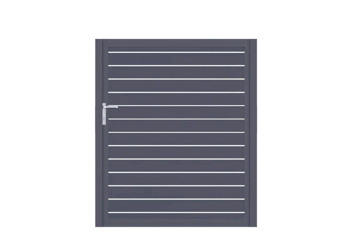 Aluminium Gartentor-Flügel Vidal Line 100 - Höhe 160cm, Breite 133cm – Bild 1