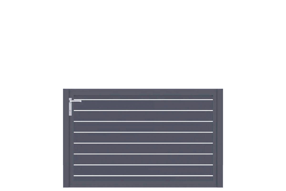 Aluminium Gartentor-Flügel Vidal Line 100 - Höhe 100cm, Breite 162cm – Bild 1