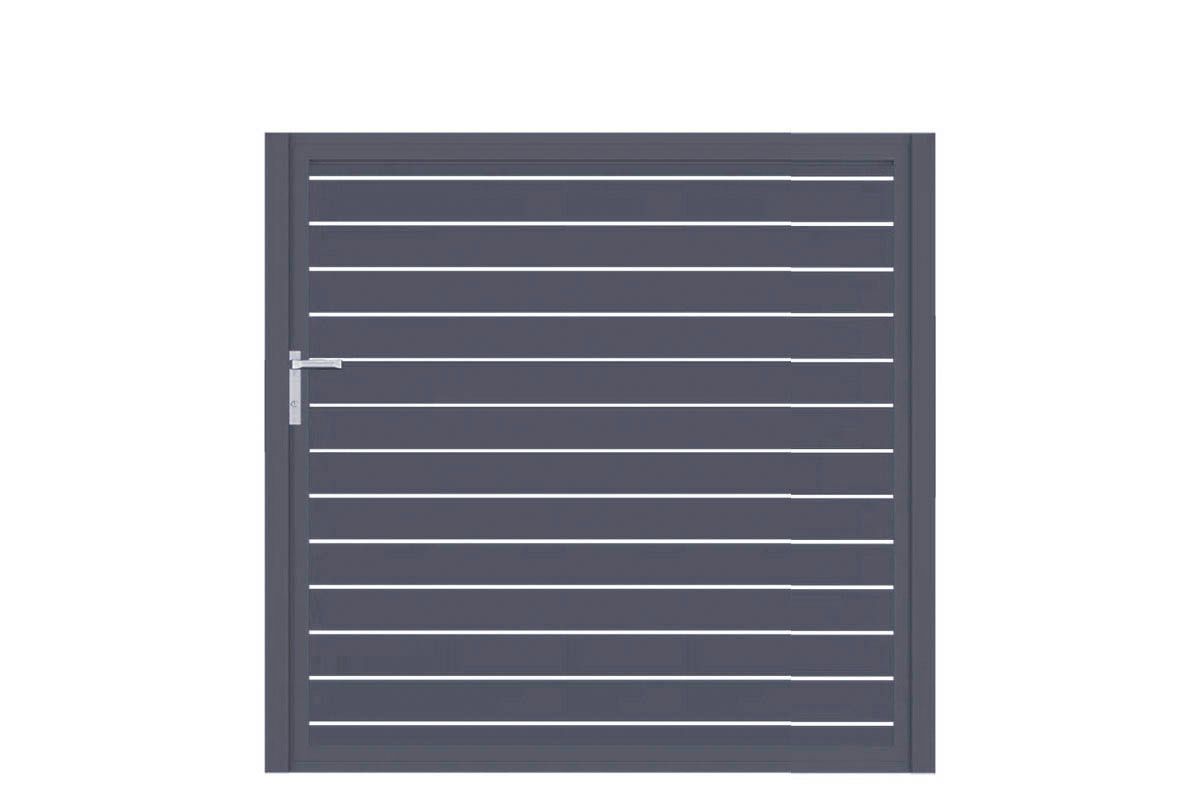 Aluminium Gartentor-Flügel Vidal Line 100 - Höhe 160cm, Breite 162cm – Bild 1