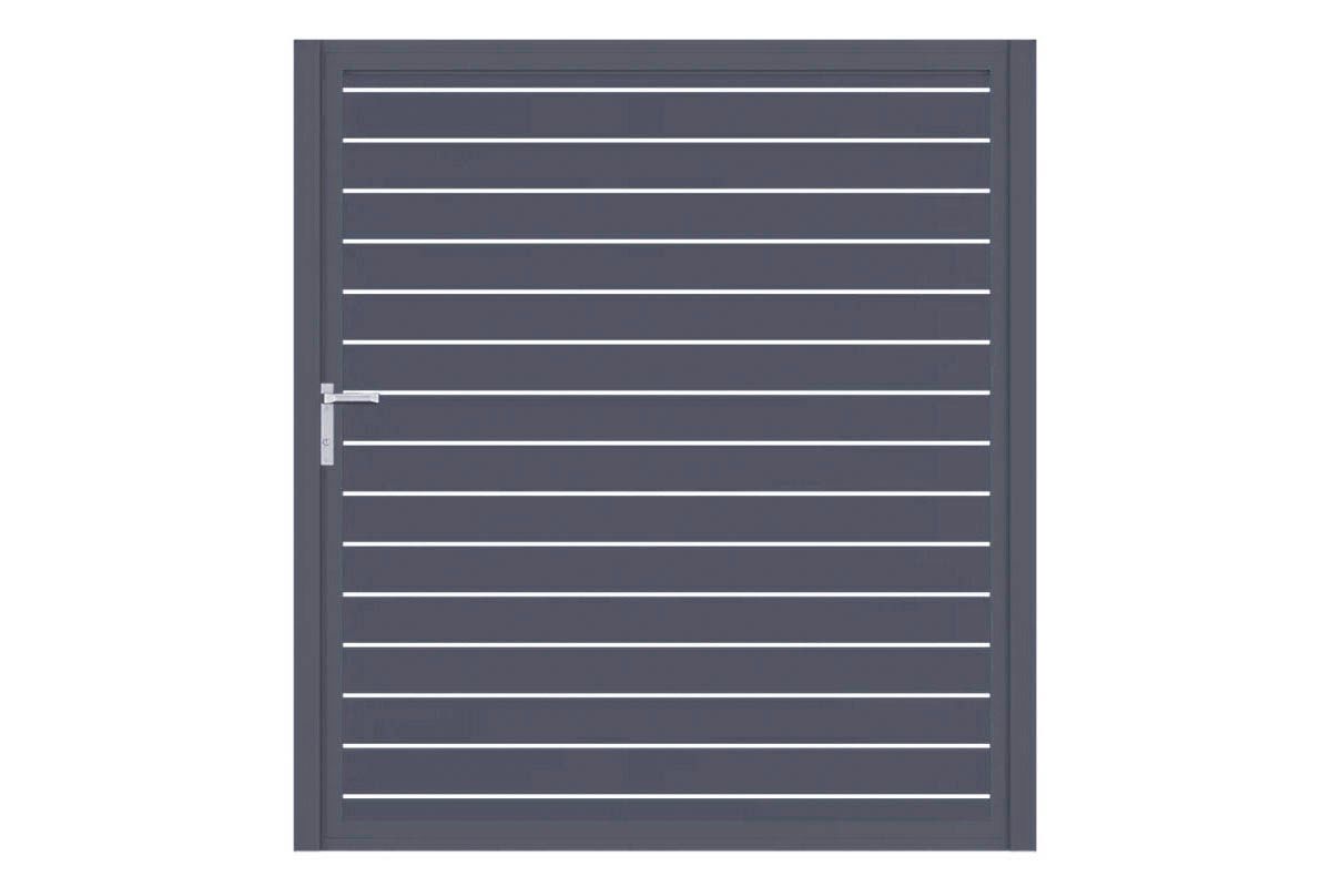 Aluminium Gartentor-Flügel Vidal Line 100 - Höhe 180cm, Breite 162cm – Bild 1