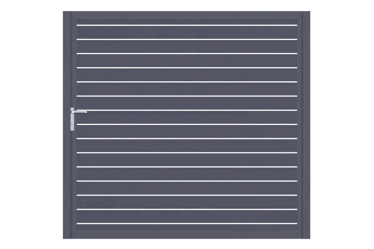 Aluminium Gartentor-Flügel Vidal Line 100 - Höhe 180cm, Breite 191cm – Bild 1