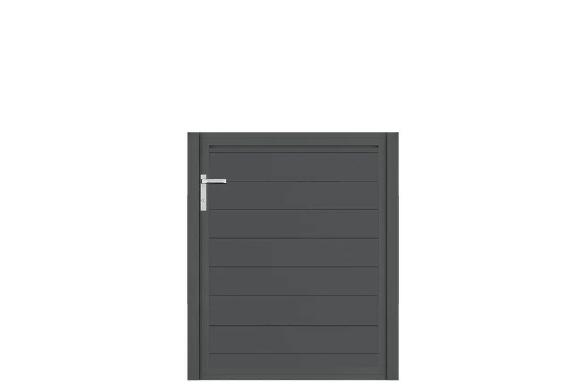 Aluminium Gartentor-Flügel Vidal Snap - Höhe 120cm, Breite 104cm – Bild 1
