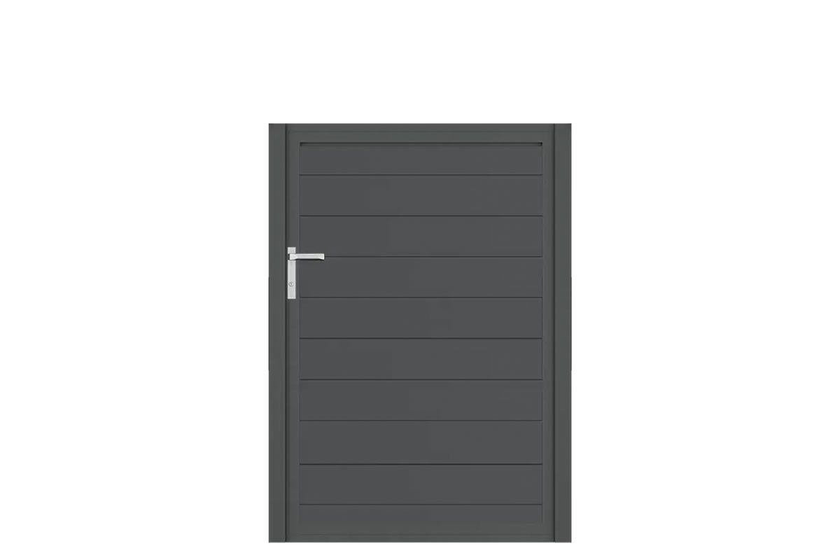 Aluminium Gartentor-Flügel Vidal Snap - Höhe 140cm, Breite 104cm – Bild 1