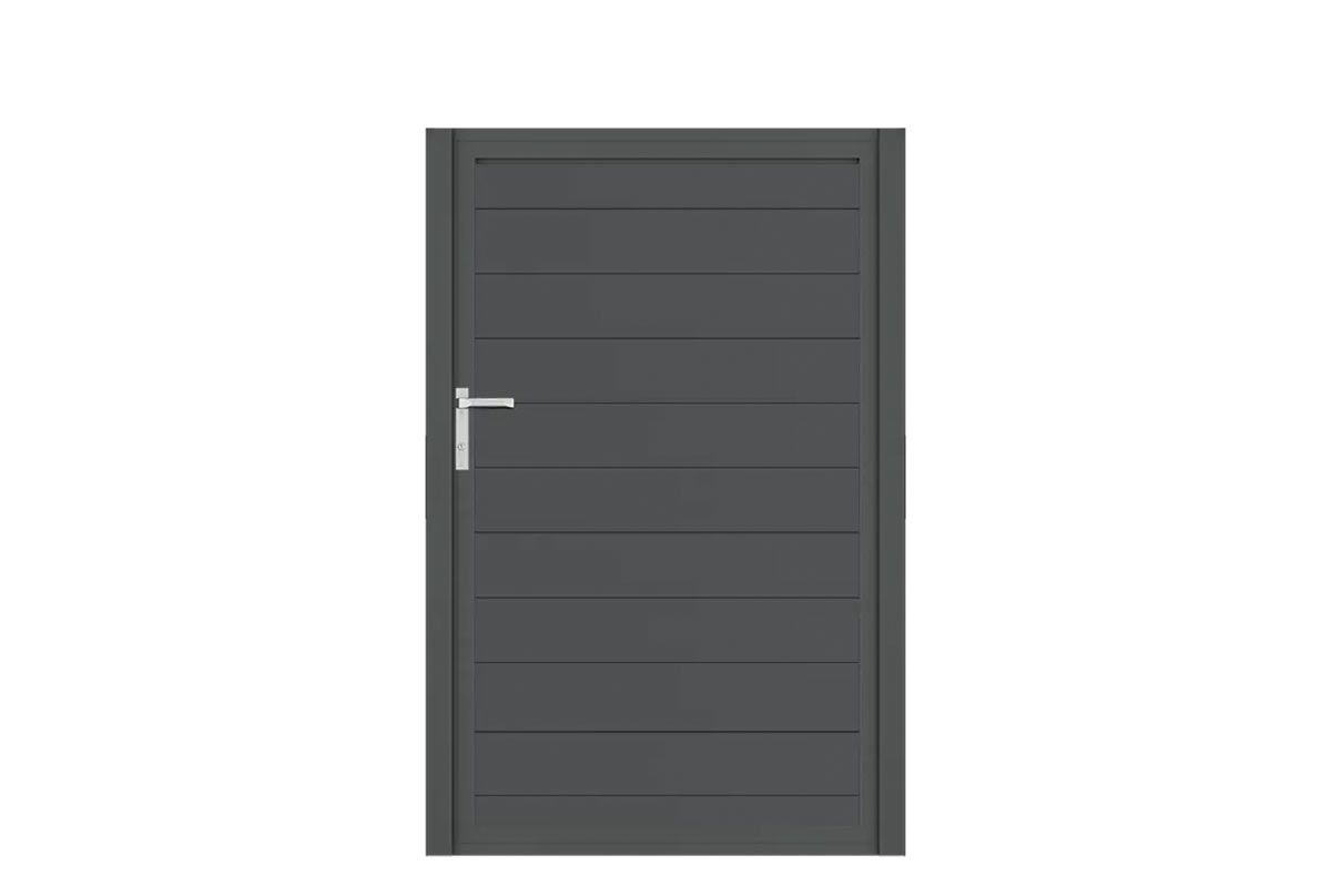 Aluminium Gartentor-Flügel Vidal Snap - Höhe 160cm, Breite 104cm – Bild 1