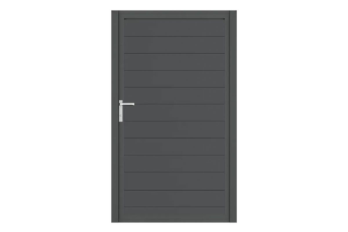 Aluminium Gartentor-Flügel Vidal Snap - Höhe 180cm, Breite 104cm – Bild 1