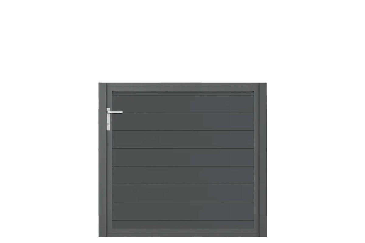 Aluminium Gartentor-Flügel Vidal Snap - Höhe 120cm, Breite 133cm – Bild 1