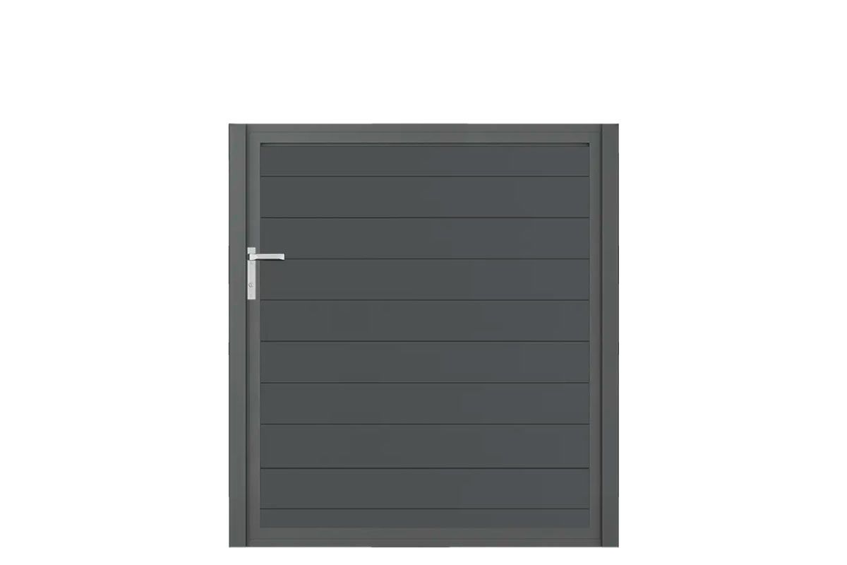 Aluminium Gartentor-Flügel Vidal Snap - Höhe 140cm, Breite 133cm – Bild 1