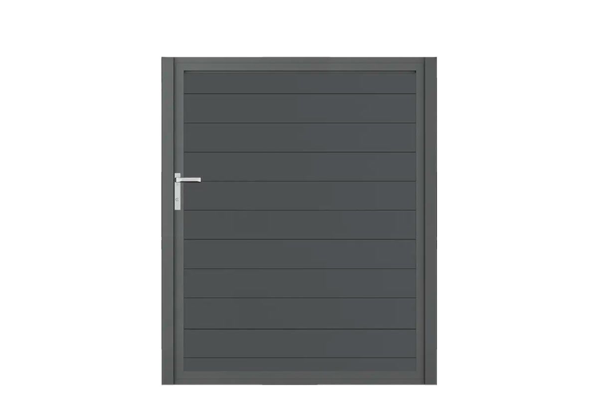 Aluminium Gartentor-Flügel Vidal Snap - Höhe 160cm, Breite 133cm – Bild 1