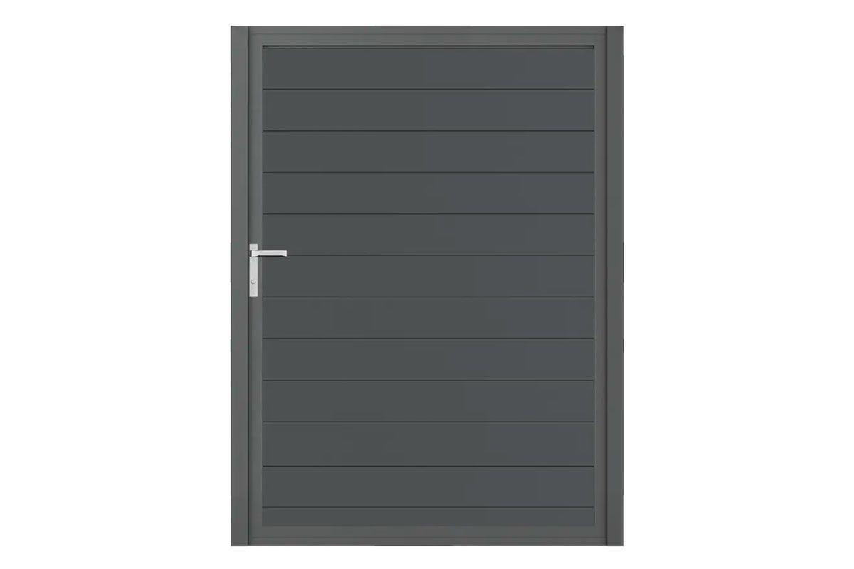 Aluminium Gartentor-Flügel Vidal Snap - Höhe 180cm, Breite 133cm – Bild 1
