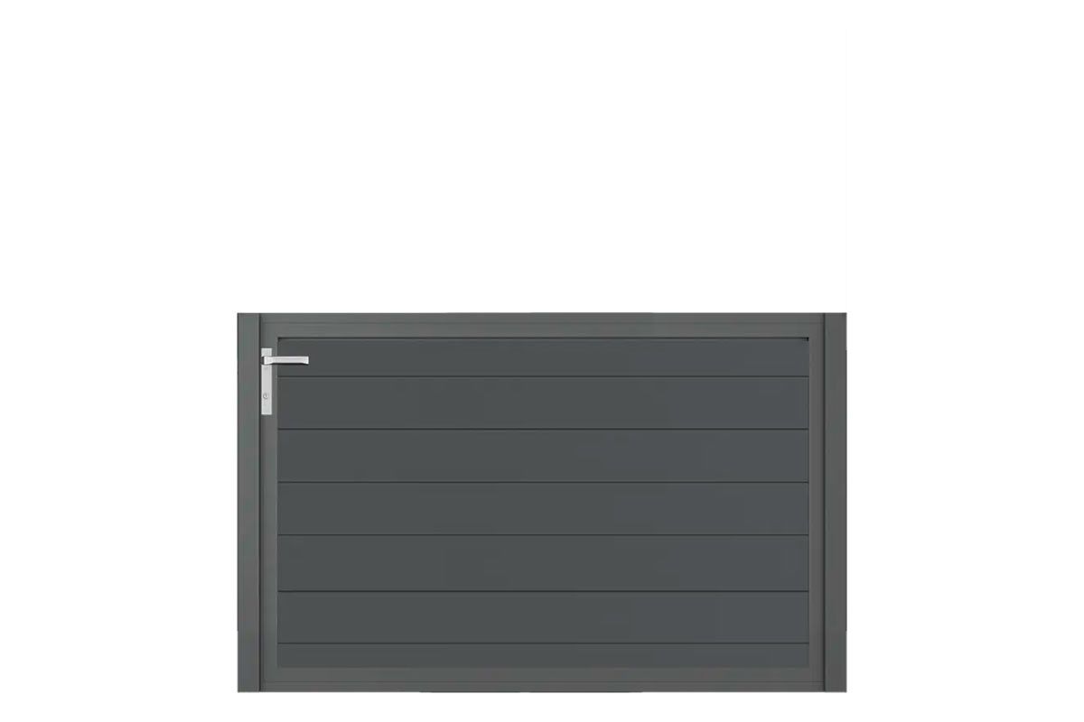 Aluminium Gartentor-Flügel Vidal Snap - Höhe 100cm, Breite 162cm – Bild 1