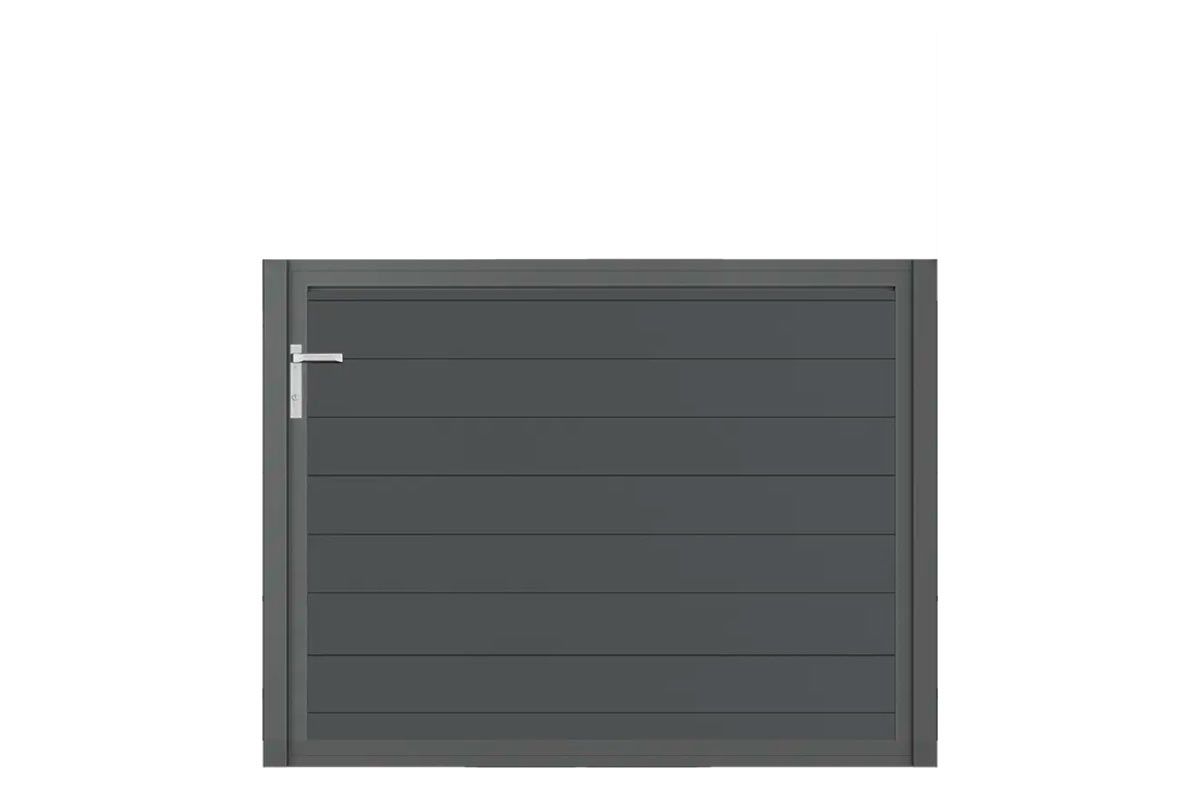 Aluminium Gartentor-Flügel Vidal Snap - Höhe 120cm, Breite 162cm – Bild 1