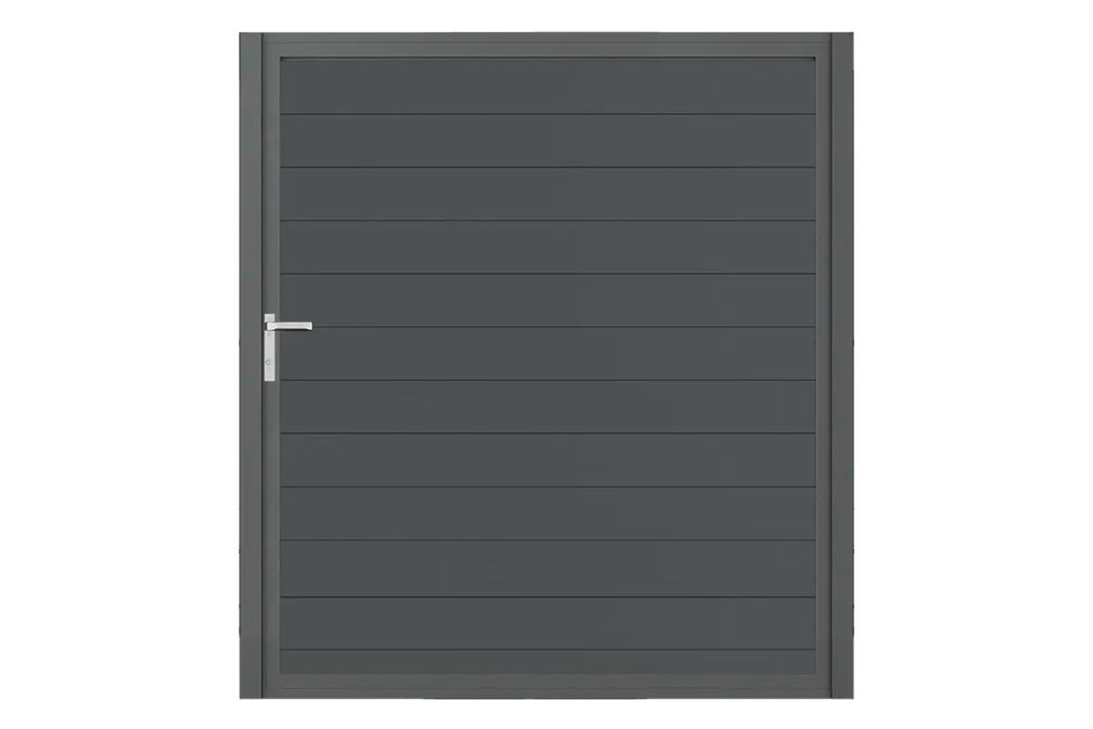 Aluminium Gartentor-Flügel Vidal Snap - Höhe 160cm, Breite 162cm – Bild 1