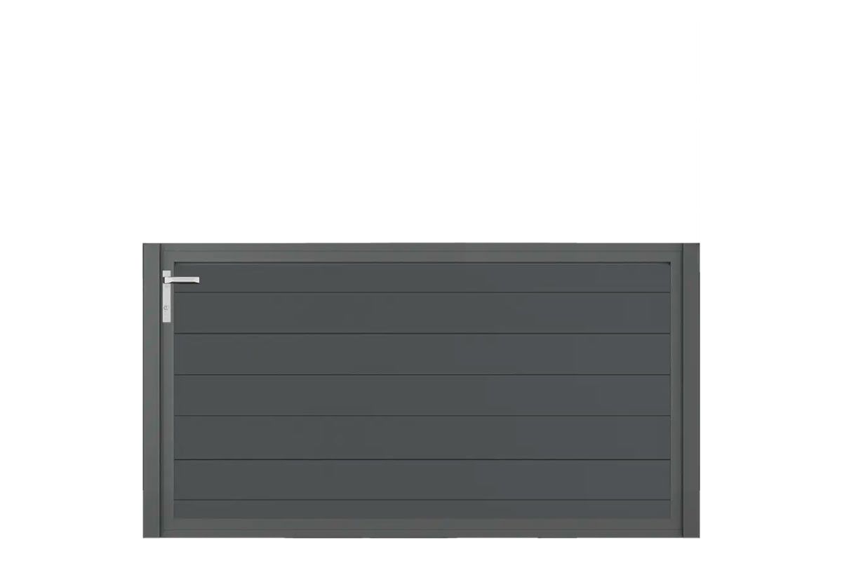 Aluminium Gartentor-Flügel Vidal Snap - Höhe 100cm, Breite 191cm – Bild 1
