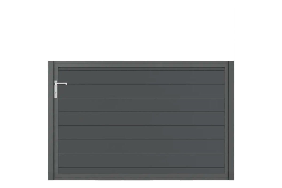 Aluminium Gartentor-Flügel Vidal Snap - Höhe 120cm, Breite 191cm – Bild 1
