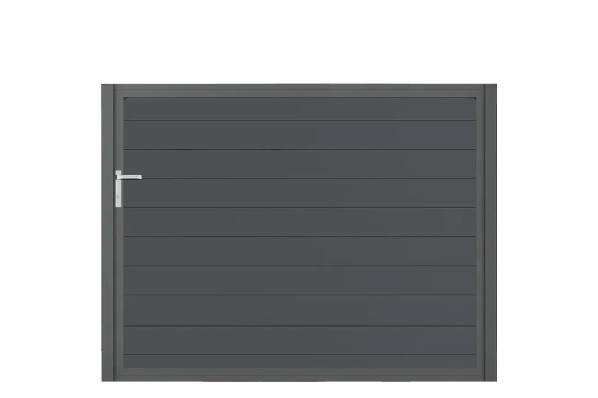 Aluminium Gartentor-Flügel Vidal Snap - Höhe 140cm, Breite 191cm – Bild 1