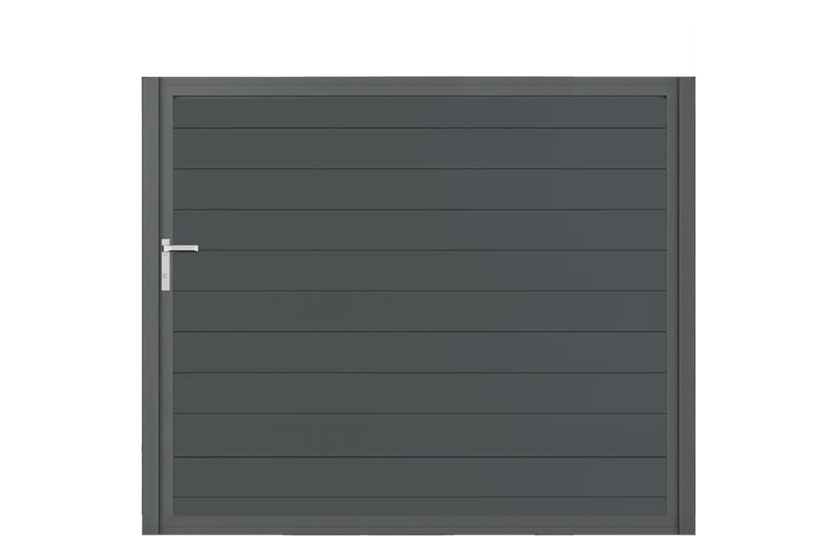 Aluminium Gartentor-Flügel Vidal Snap - Höhe 160cm, Breite 191cm – Bild 1