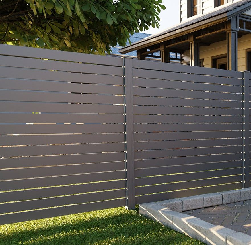 Aluminium-Zaunfeld Vidal Line 100 (Höhen 100 - 180cm) – Bild 1
