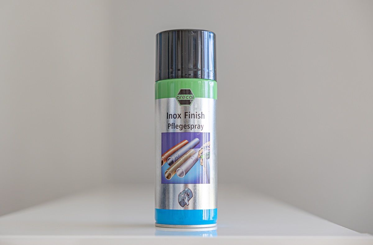 Edelstahl-Pflegespray Arecal INOX Finish 400ml