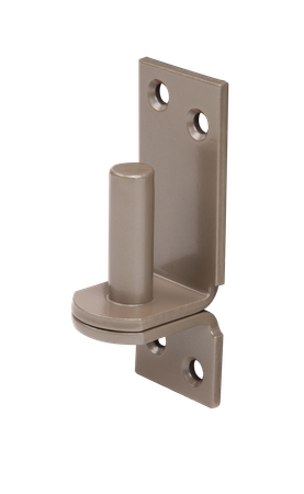 DURAVIS® Kloben auf Platte, DI-Haken, Farbe perlbeige, Größe Ø13mm, Dornabstand 11mm (Inhalt: 6 St./Pack.)