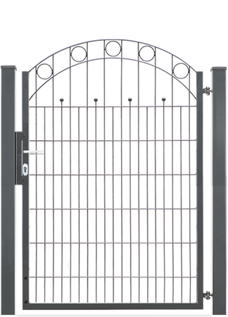 Gartentor Arcado, Höhe 160cm, Breite 117/118cm