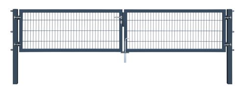 Doppeltor Eko 868 - Höhe 80cm, Breite 400cm (mittig geteilt)