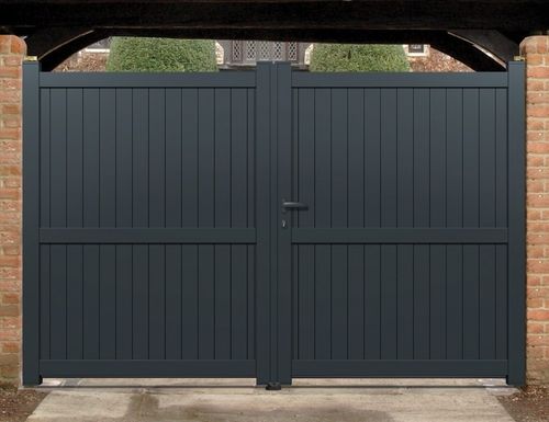 Aluminium Doppeltor Opako - Höhe 160cm, Breite 250cm