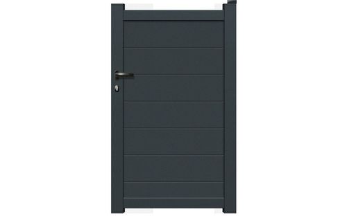 Aluminium Gartentor Porto - Höhe 160cm, Breite 100cm