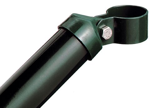 Strebe Ø 34mm + Schelle Ø 34mm für Zaunhöhe 80cm