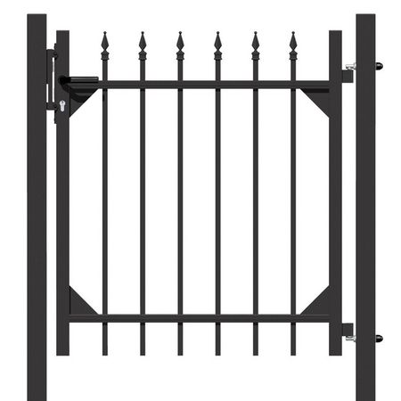 Komplett Einzeltor Chaussee, Höhe 100cm