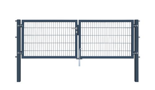 Doppeltor Eko 868 - Höhe 100cm, Breite 300cm (mittig geteilt)