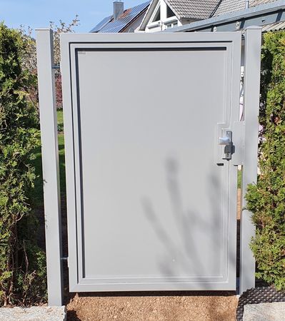 Sichtschutz Gartentor Menton Opak - Höhe 160, Breite 100cm