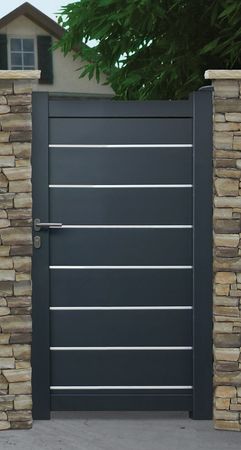 Aluminium Gartentor Nenia - Höhe 160cm, Breite 100cm