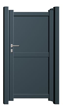 Aluminium Gartentor Flat - Höhe 200cm, Breite 150cm