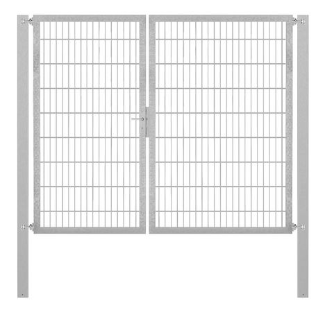 Doppeltor Profi Flexo - Höhe 180cm, Breite 225cm (asymmetrisch geteilt 100+125cm)