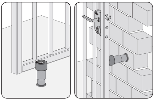 Alberts Doppelstabmattenzaun Flexo – Anthrazit, Breite 100+200 Cm, Höhe 180 Cm – Robust Mit Zubehör Für Einfachen Aufbau