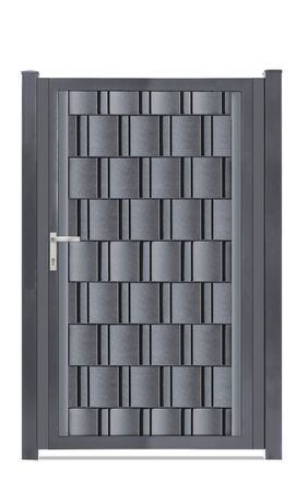 Sichtschutz Gartentor Profi Privat - Höhe 180 o. 200cm, Farbe anthrazit RAL 7016