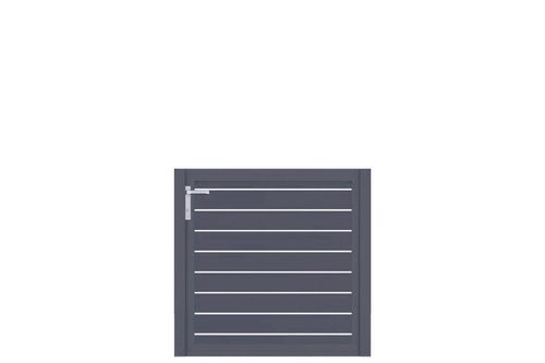 Aluminium Gartentor-Flügel Vidal Line 100 - Höhe 100cm, Breite 104cm