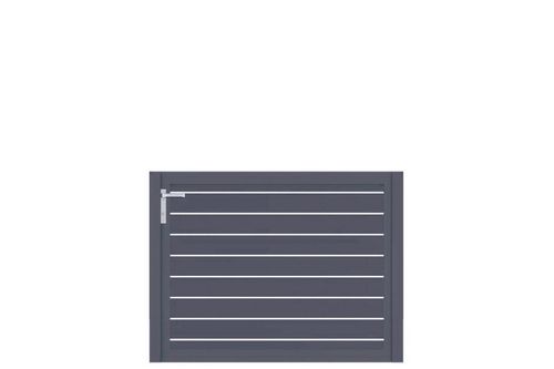 Aluminium Gartentor-Flügel Vidal Line 100 - Höhe 100cm, Breite 133cm