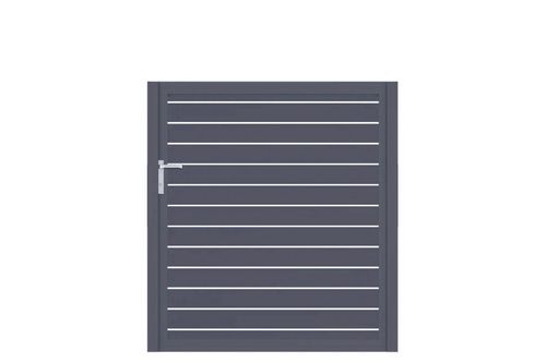 Aluminium Gartentor-Flügel Vidal Line 100 - Höhe 140cm, Breite 133cm