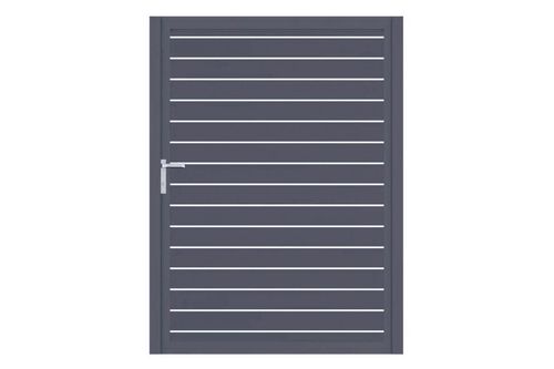 Aluminium Gartentor-Flügel Vidal Line 100 - Höhe 180cm, Breite 133cm